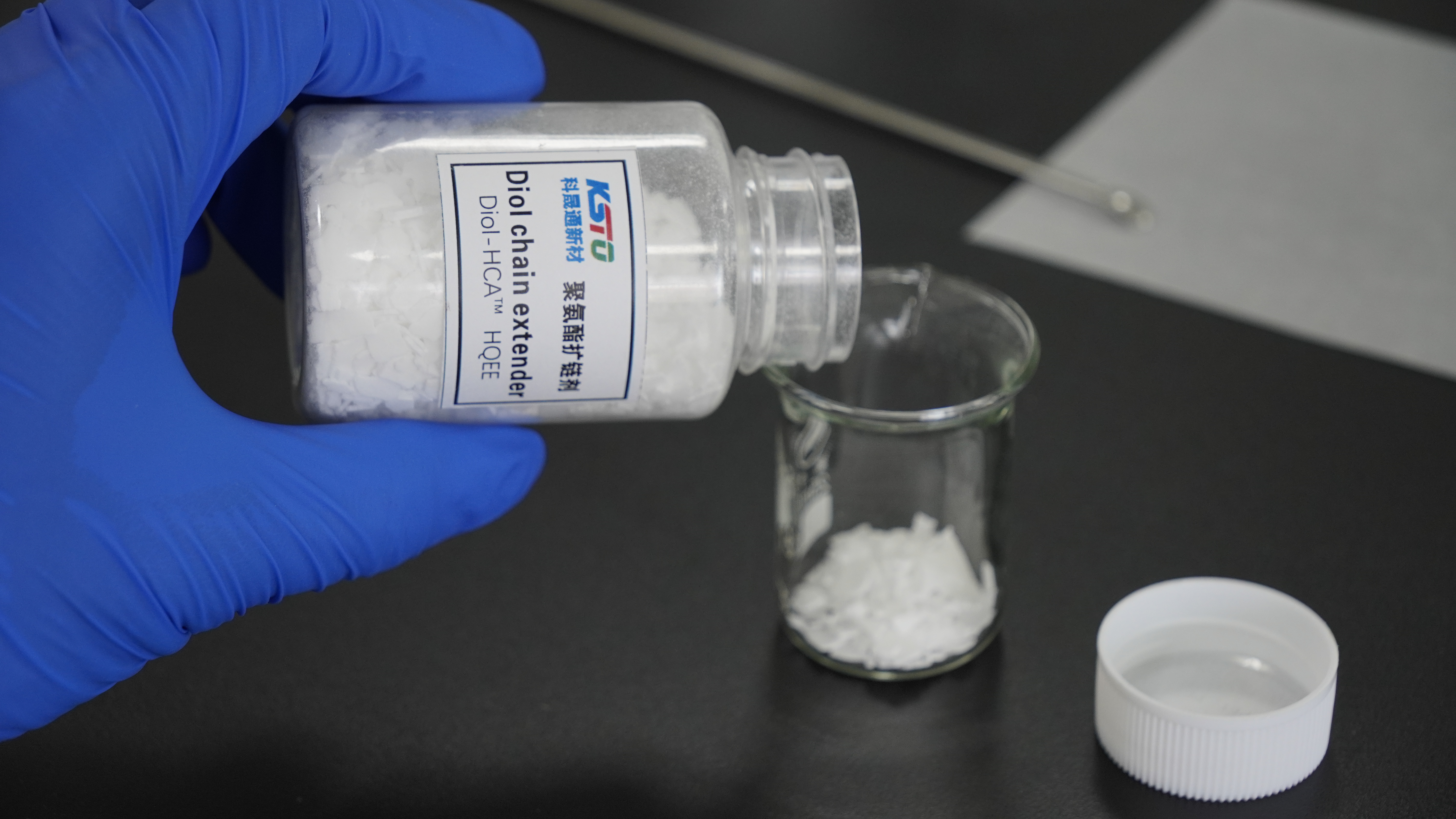 Diol-Hca ™ HQEE Aromatic Diol-Kette-Extender Polyurethanmodifikation für hydraulische Zylinderdichtungen verwendet